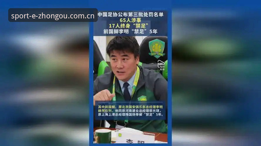 中国足协第三批禁足名单全面解析：反腐风暴下的足球生态重构
